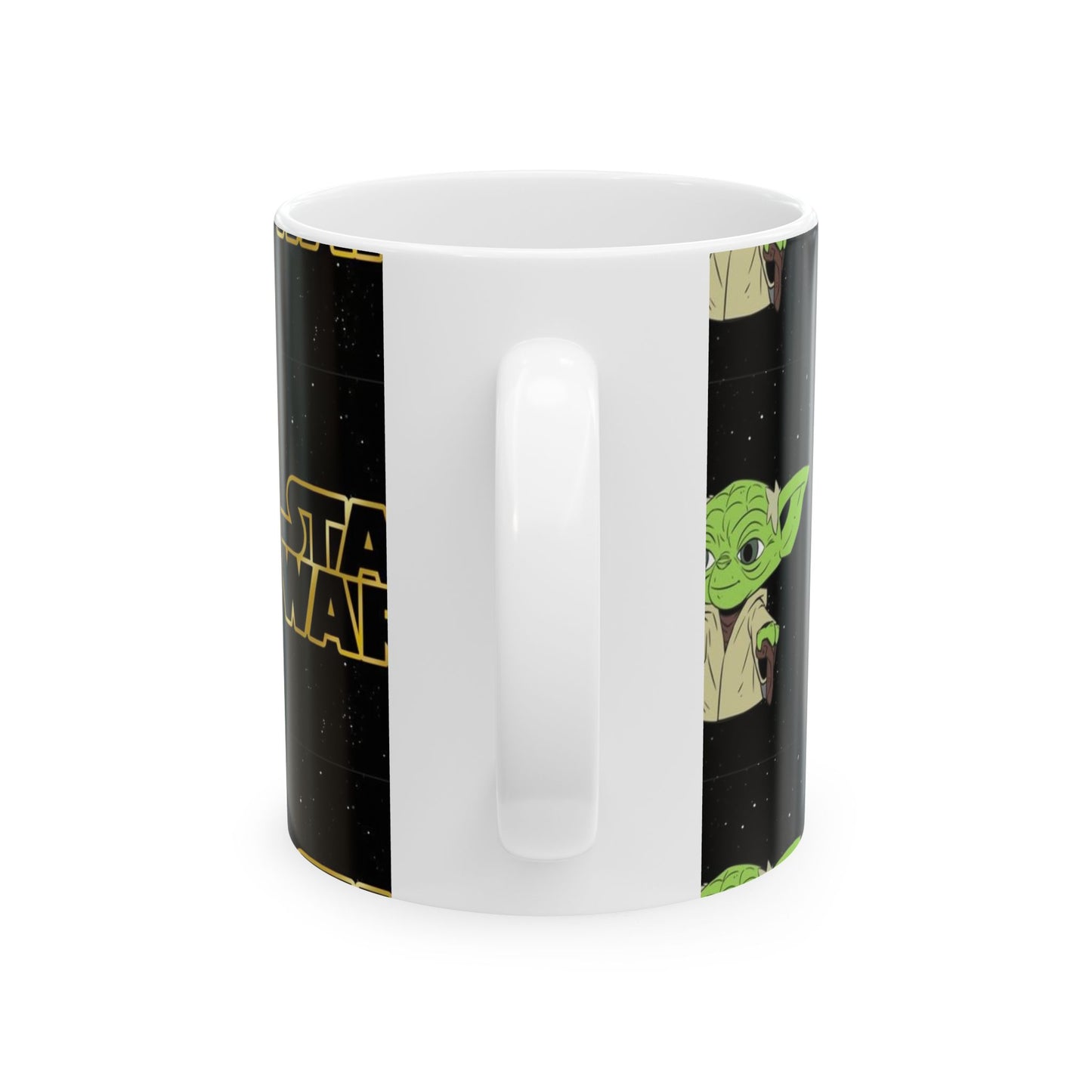 Star Wars Yoda Ceramic Mug - 11oz & 15oz Coffee Cup for Fans