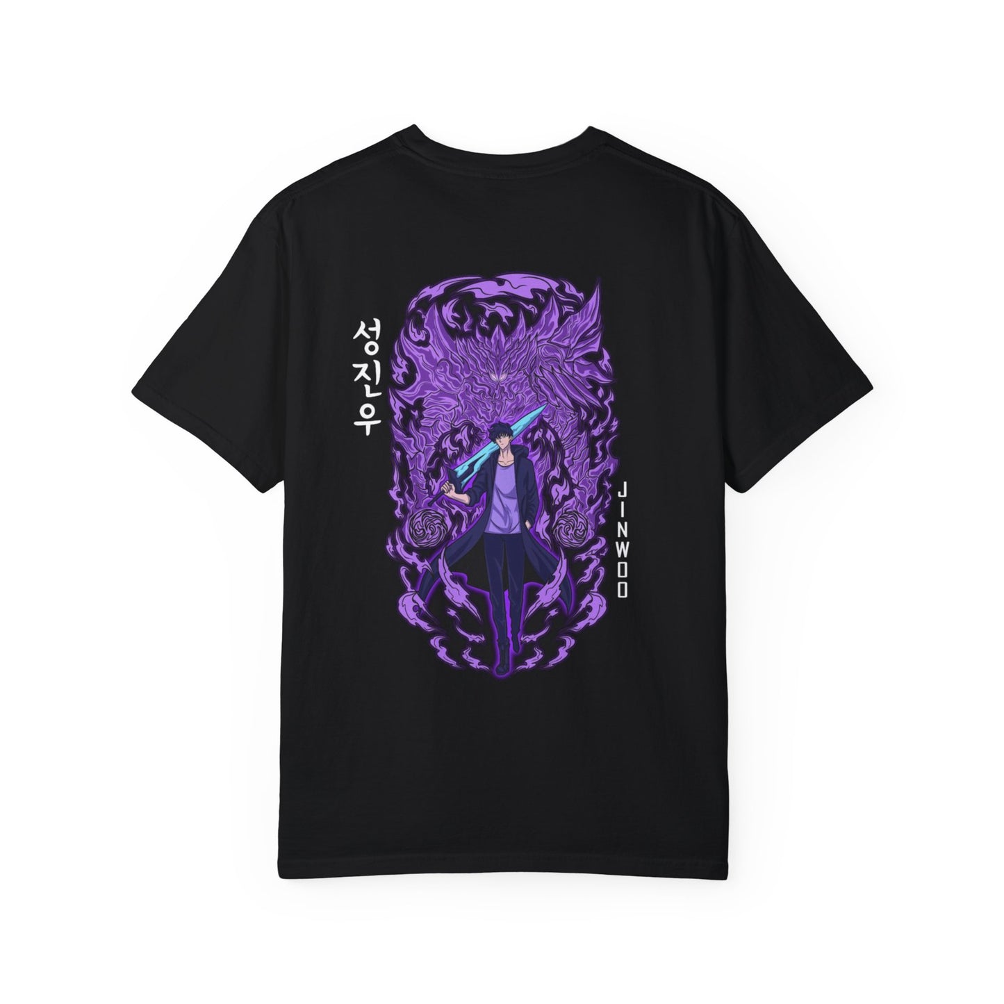 Solo Leveling Unisex Garment-Dyed T-Shirt - Anime Inspired Graphic Tee