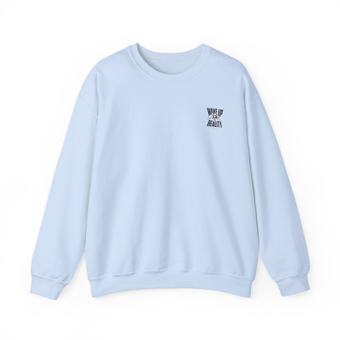 Unisex Heavy Blend™ Crewneck Sweatshirt - "Wake Up Reality" Inspirational Sweatshirt