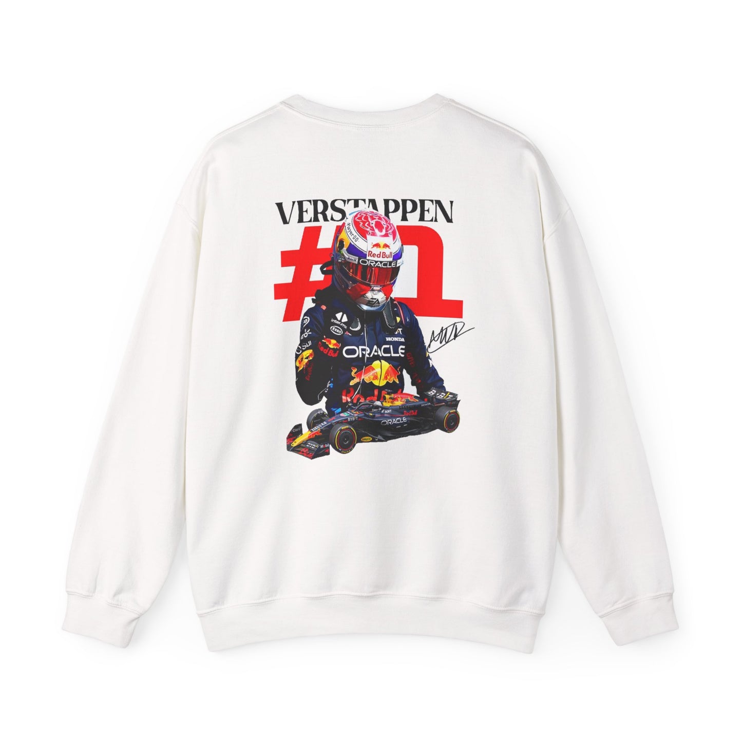 Unisex Heavy Blend™ Crewneck Sweatshirt - Verstappen #1 Racing Tribute