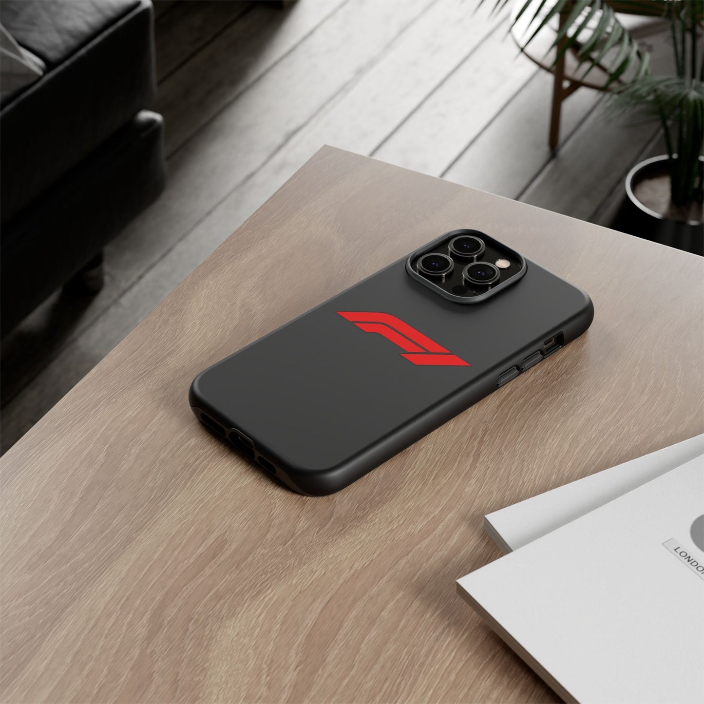 Sleek F1 Phone Case - Durable Protection for Racing Fans