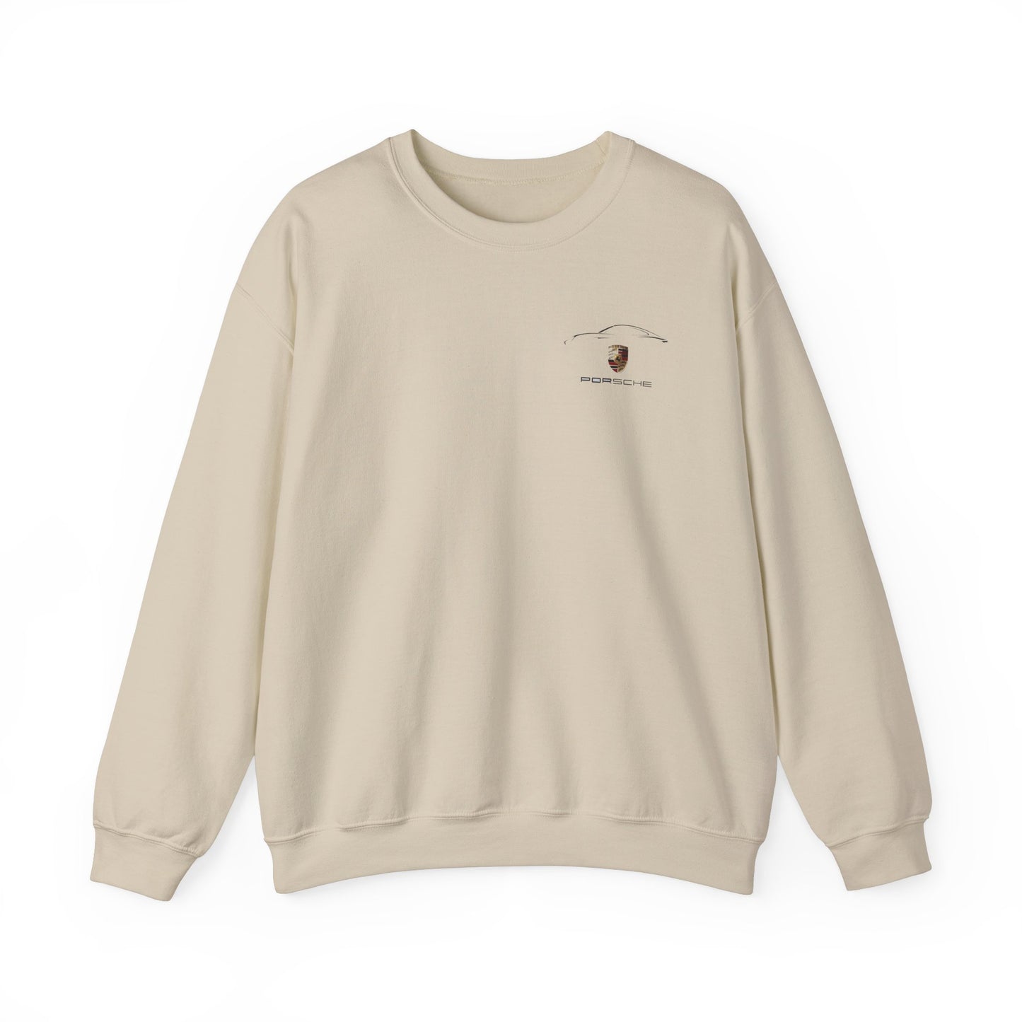 Porsche Logo Unisex Crewneck Sweatshirt - Heavy Blend Vintage Style