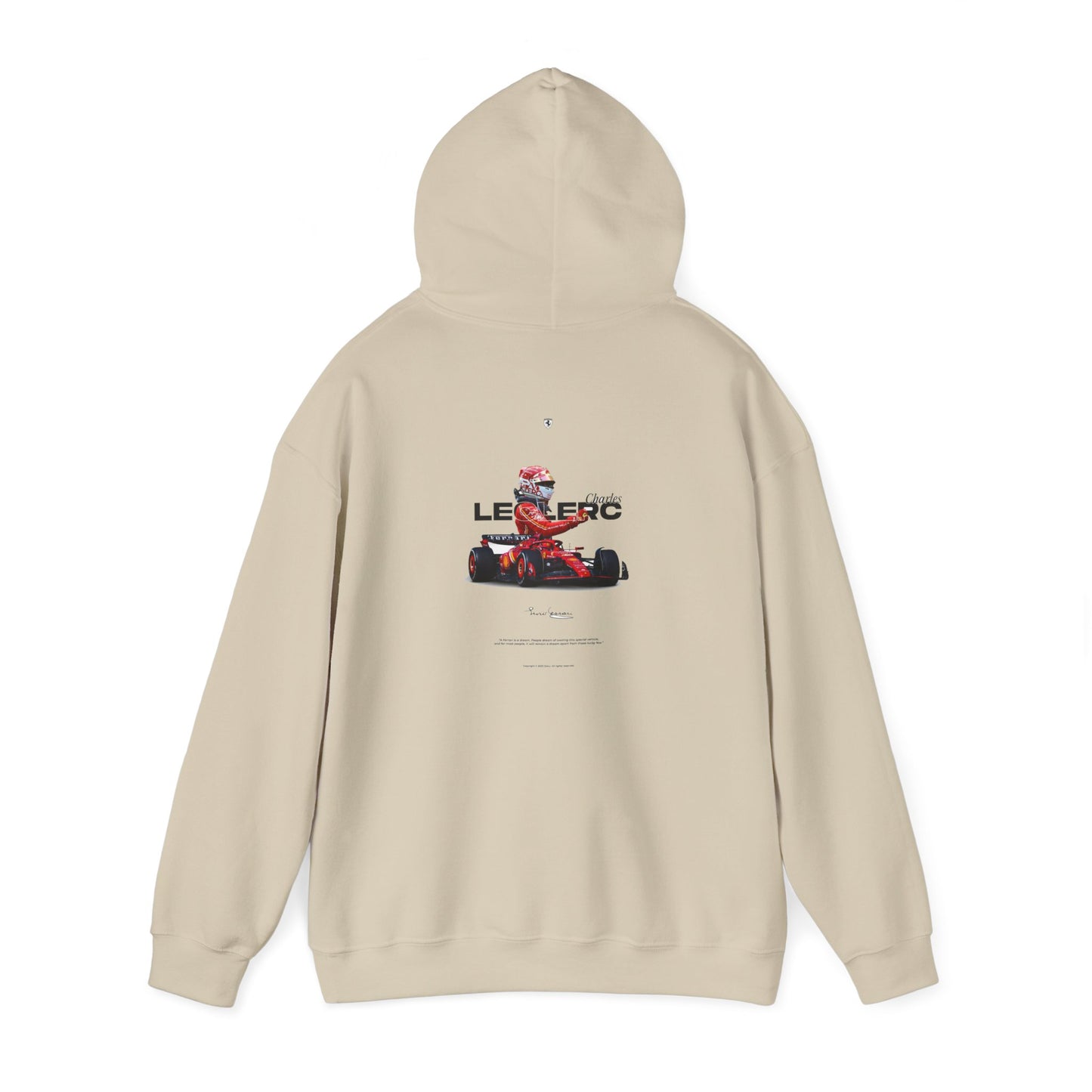 Unisex Heavy Blend™ Hooded Sweatshirt - Leclerc Racing Graphic