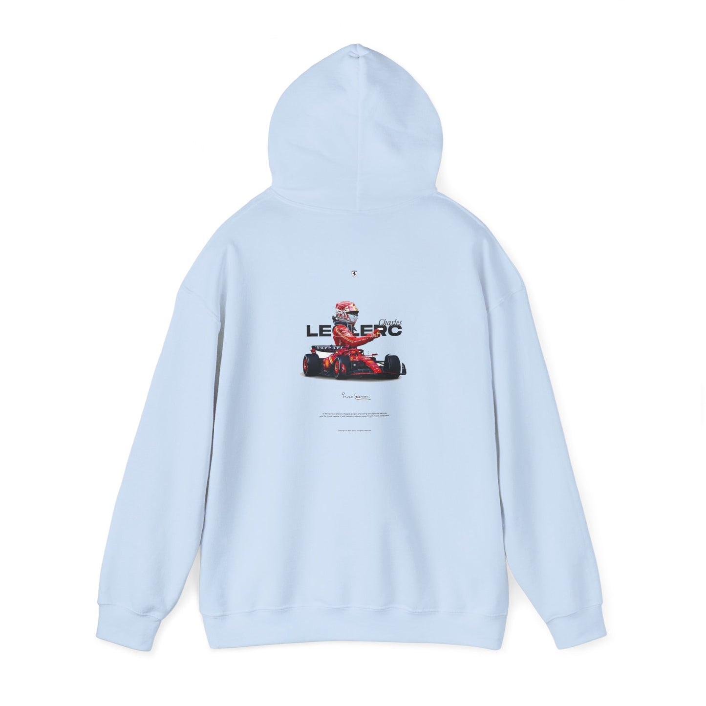 Unisex Heavy Blend™ Hooded Sweatshirt - Leclerc Racing Graphic