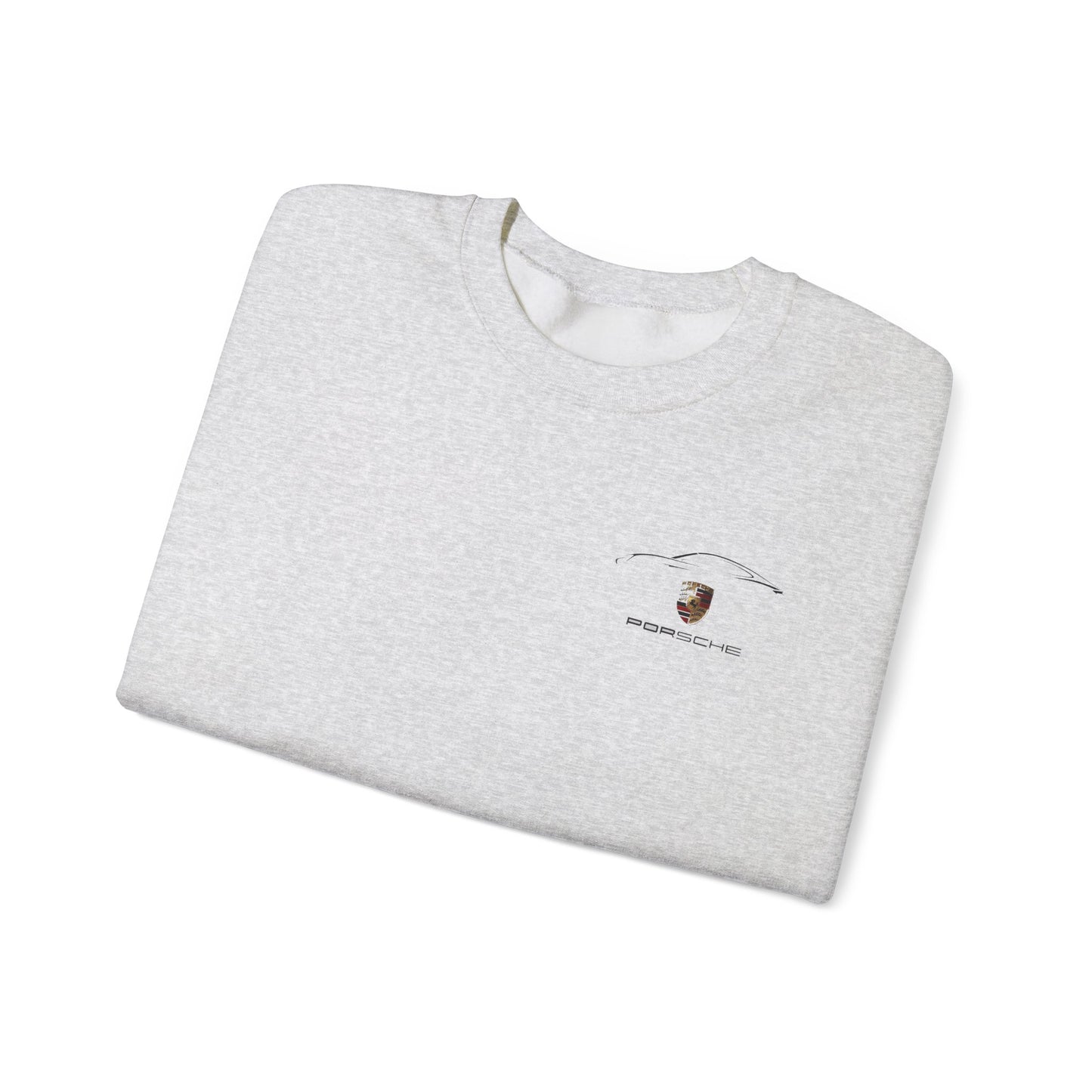 Porsche Logo Unisex Crewneck Sweatshirt - Heavy Blend Vintage Style