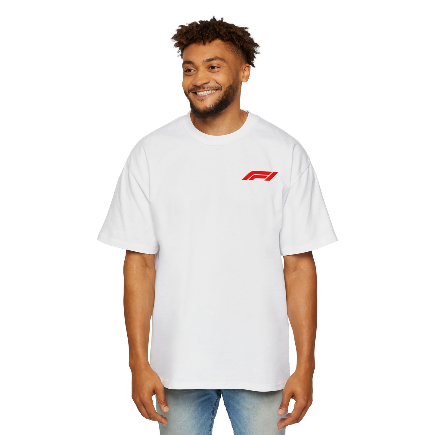 Men's Oversized F1 Tee - #16 Charles Leclerc Racing Shirt