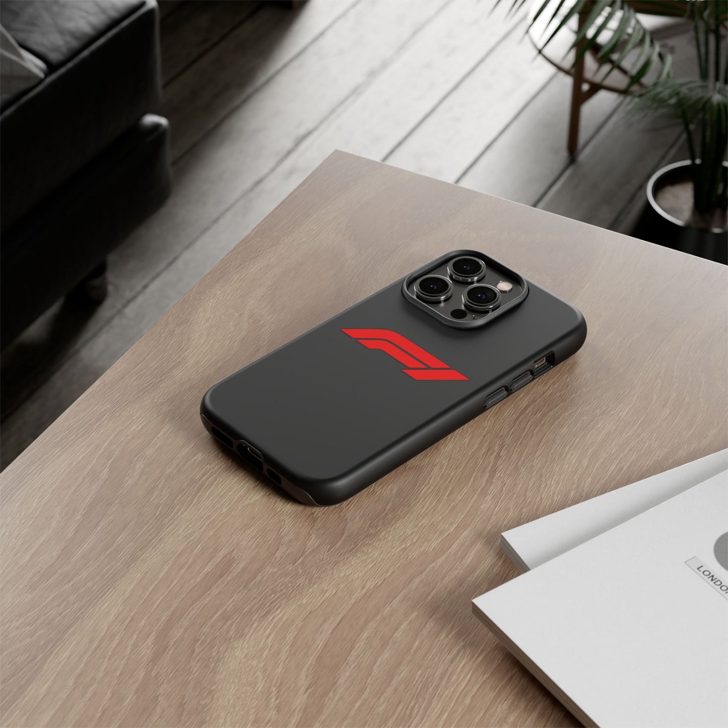Sleek F1 Phone Case - Durable Protection for Racing Fans