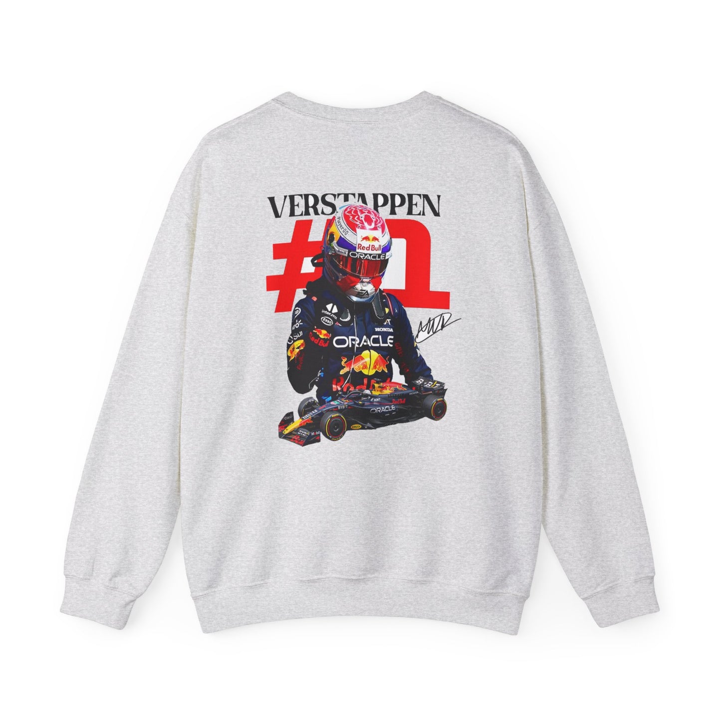 Unisex Heavy Blend™ Crewneck Sweatshirt - Verstappen #1 Racing Tribute