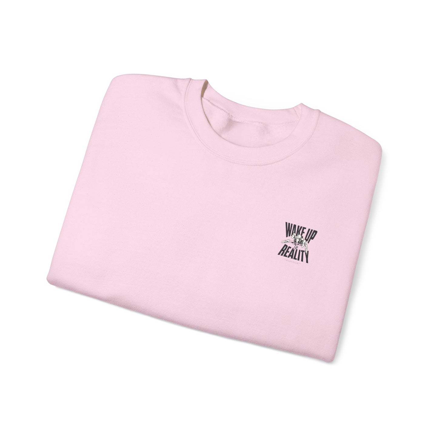 Unisex Heavy Blend™ Crewneck Sweatshirt - "Wake Up Reality" Inspirational Sweatshirt
