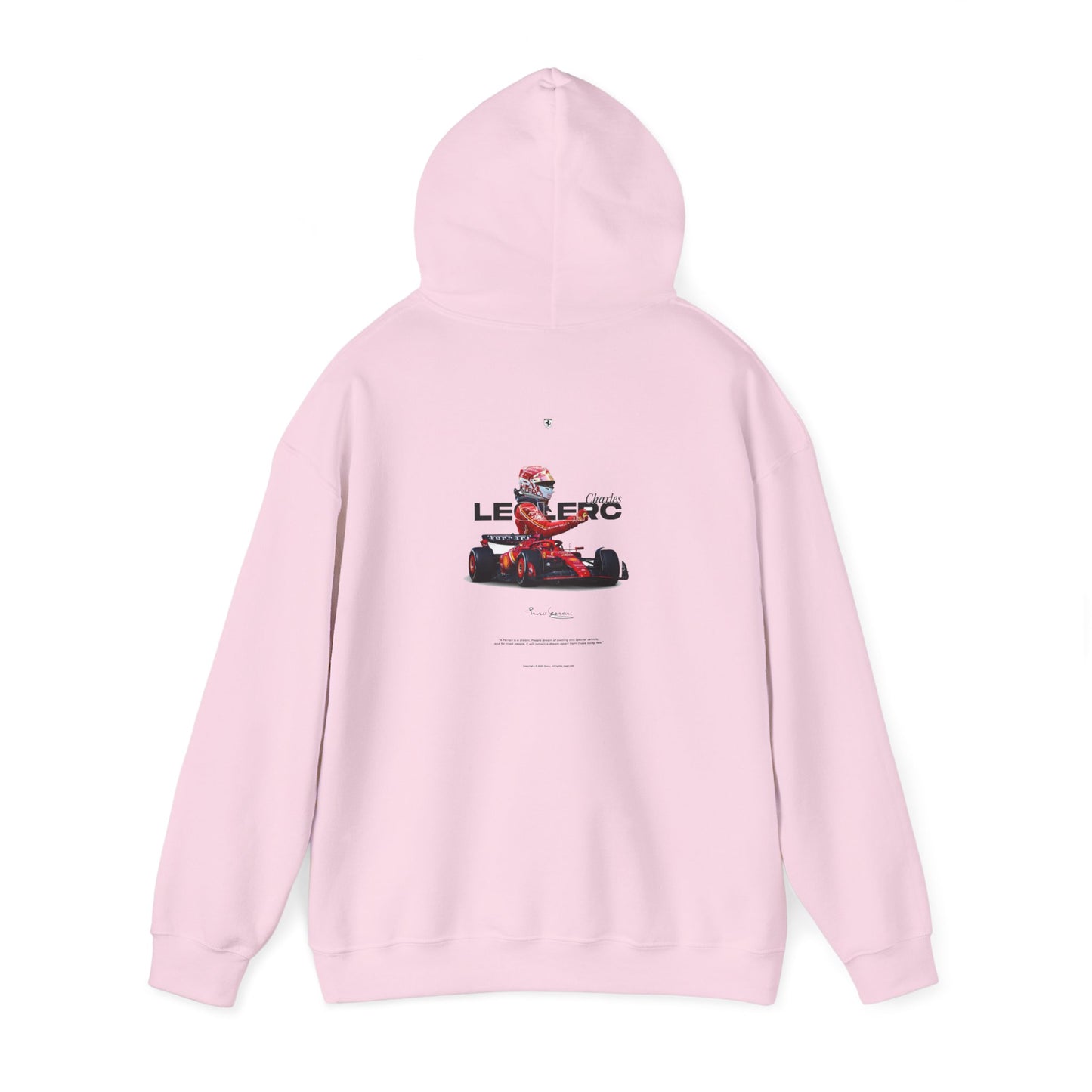 Unisex Heavy Blend™ Hooded Sweatshirt - Leclerc Racing Graphic