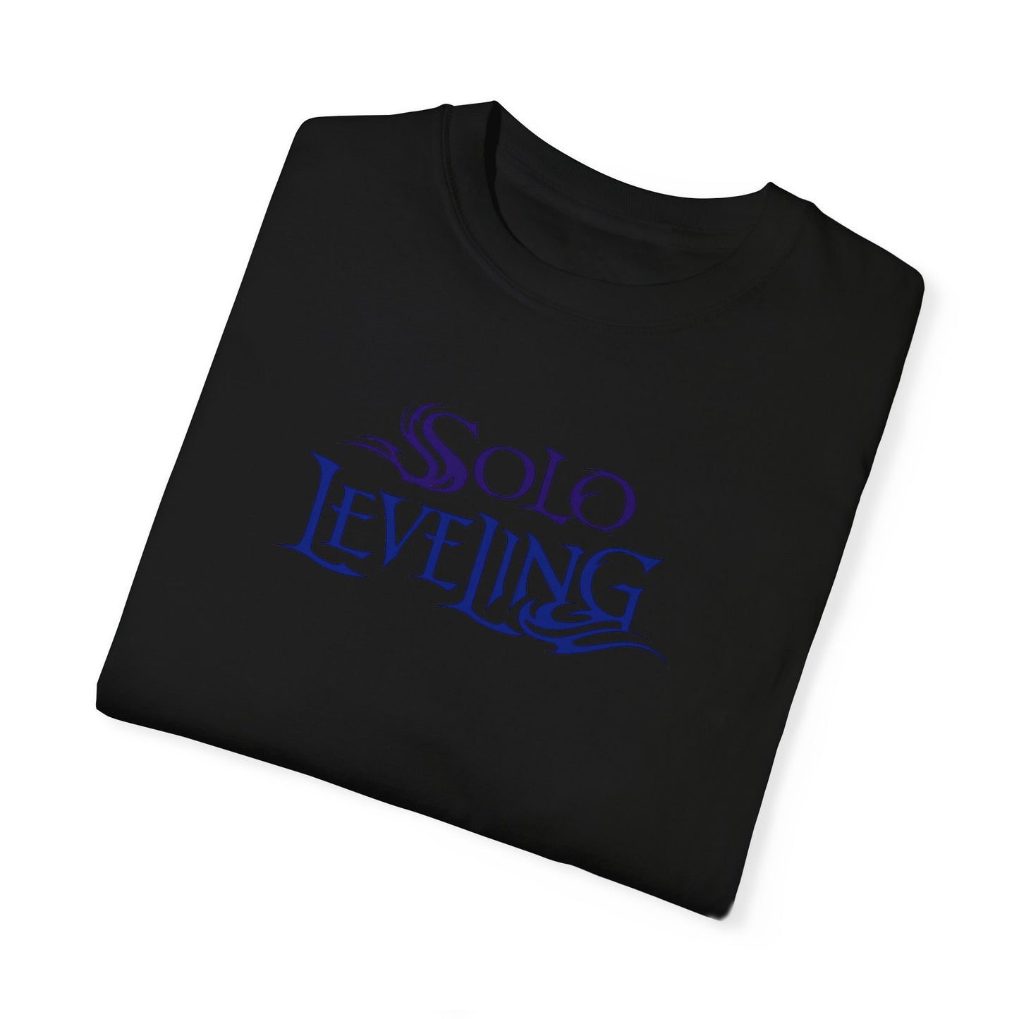 Solo Leveling Unisex Garment-Dyed T-Shirt - Anime Inspired Graphic Tee