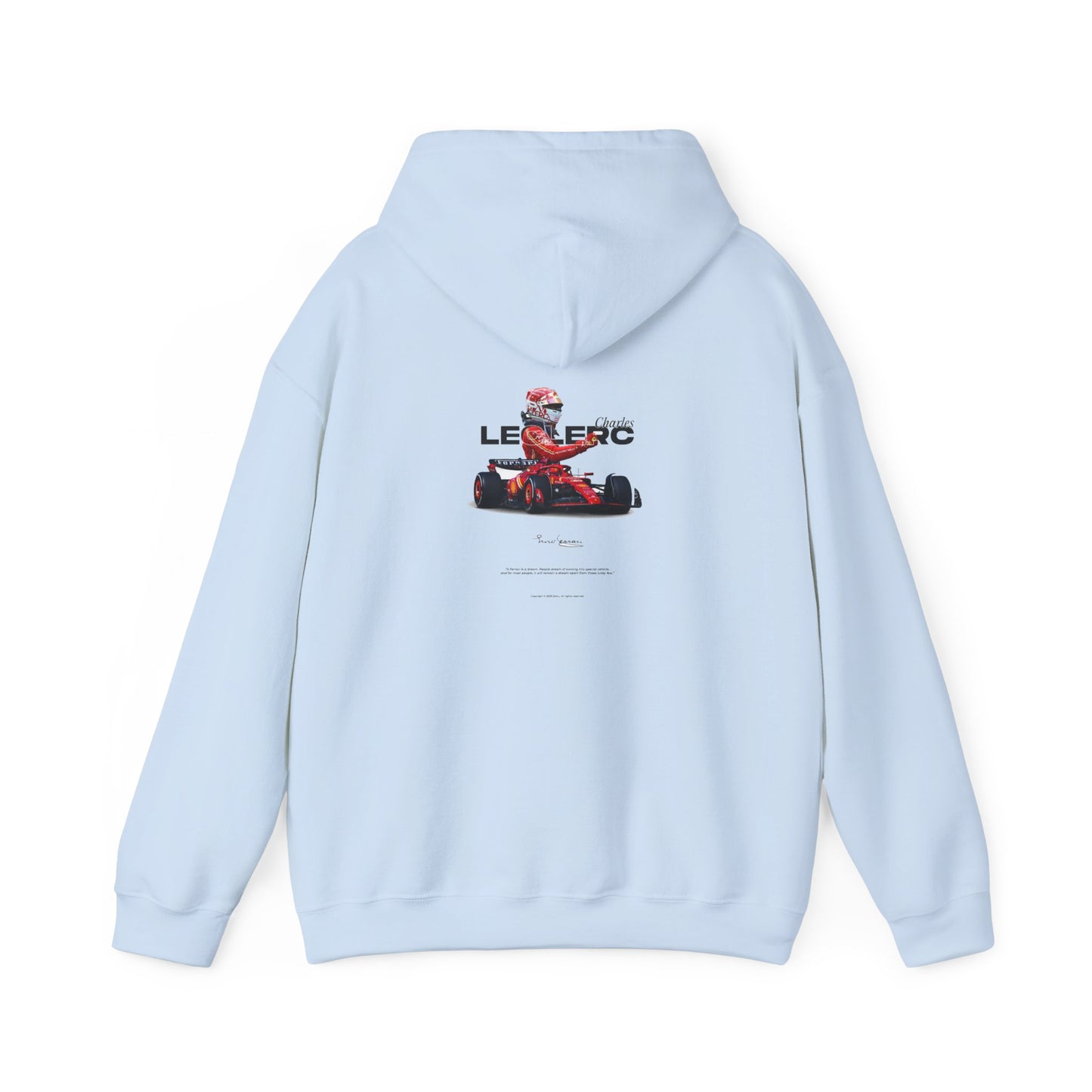 Unisex Heavy Blend™ Hooded Sweatshirt - Leclerc Racing Graphic