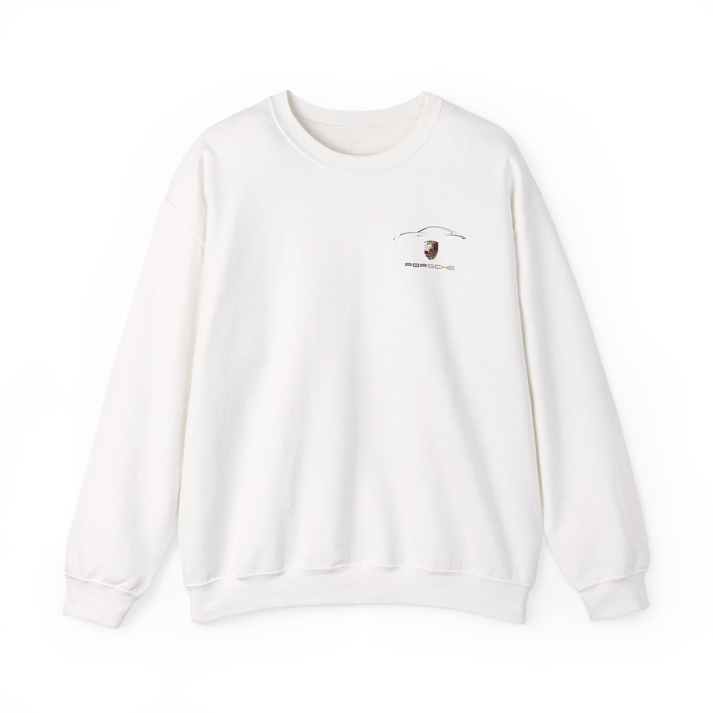Porsche Logo Unisex Crewneck Sweatshirt - Heavy Blend Vintage Style