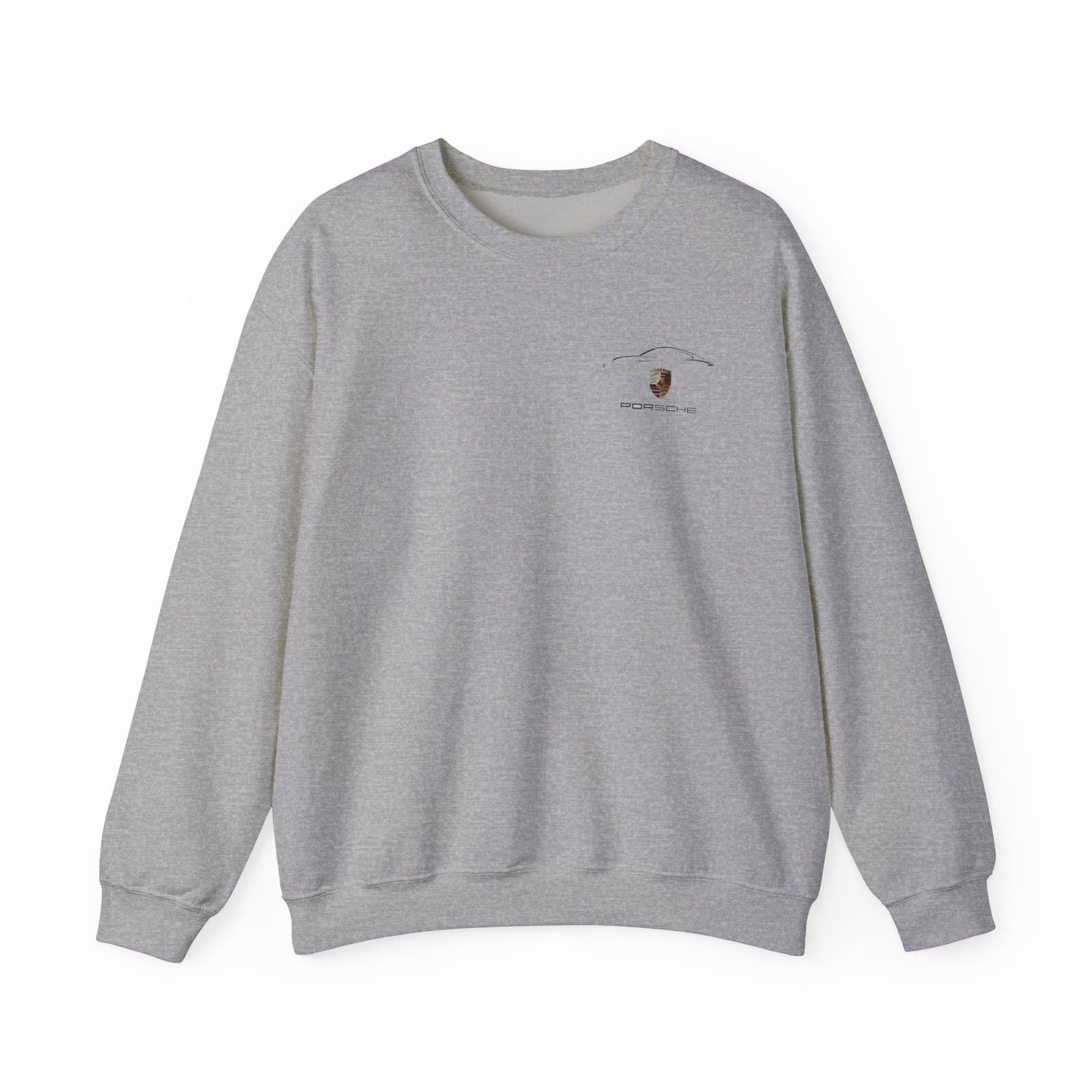 Porsche Logo Unisex Crewneck Sweatshirt - Heavy Blend Vintage Style