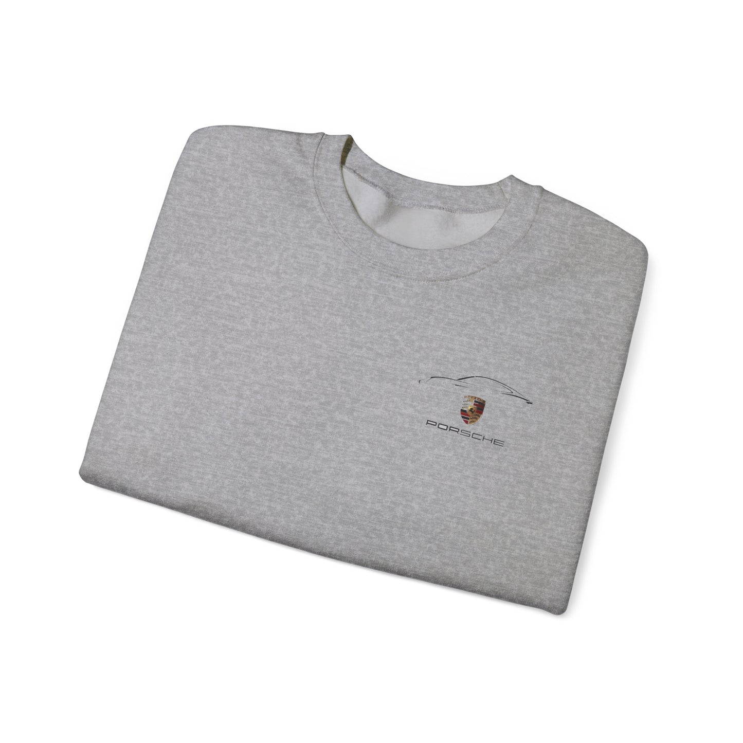 Porsche Logo Unisex Crewneck Sweatshirt - Heavy Blend Vintage Style