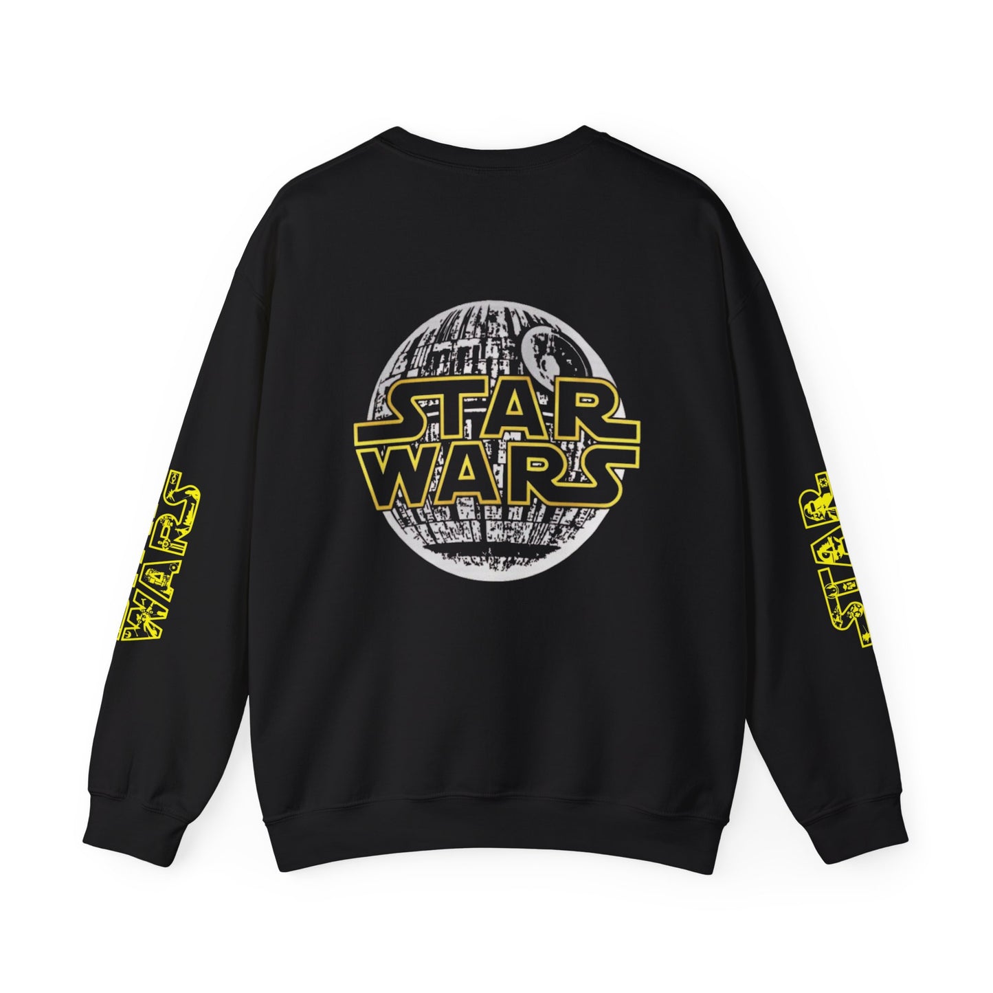 Star Wars Unisex Crewneck Sweatshirt - Retro Graphic, Ideal for Fans