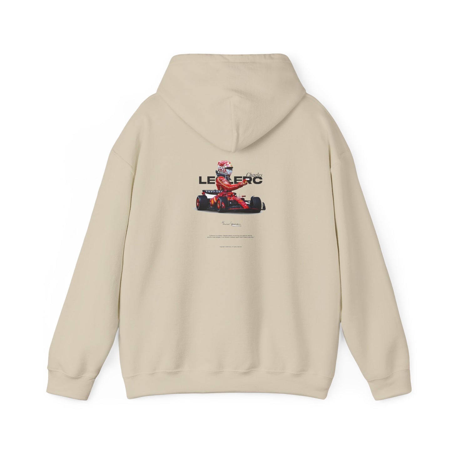 Unisex Heavy Blend™ Hooded Sweatshirt - Leclerc Racing Graphic