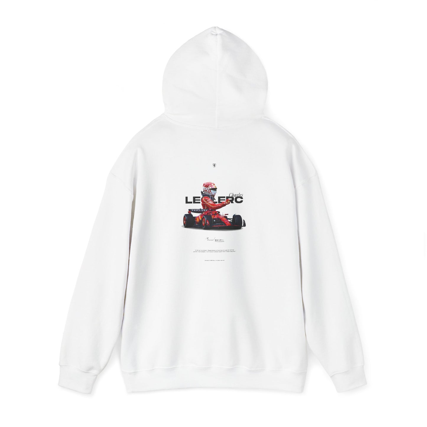 Unisex Heavy Blend™ Hooded Sweatshirt - Leclerc Racing Graphic