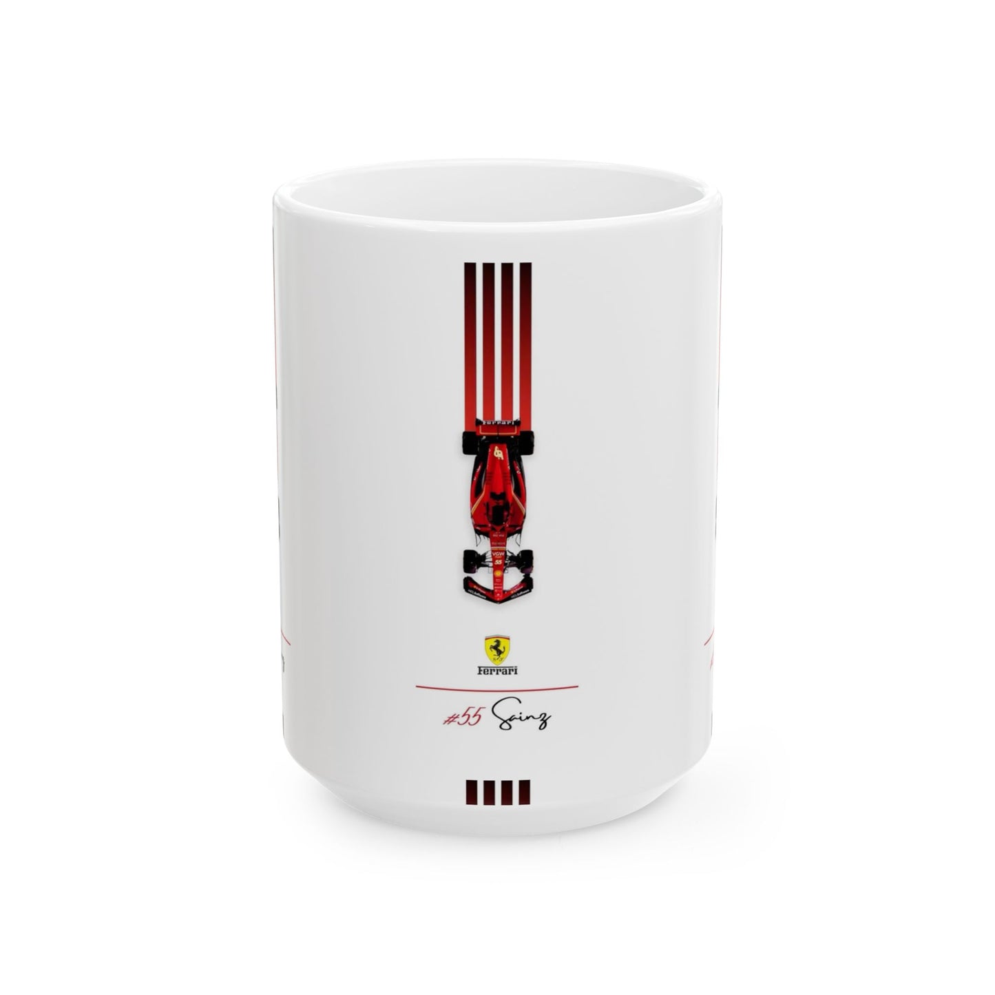Ferrari Racing Ceramic Mug - 11oz & 15oz - Perfect Gift for Car Enthusiasts