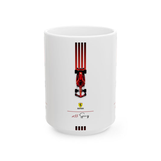 Ferrari Racing Ceramic Mug - 11oz & 15oz - Perfect Gift for Car Enthusiasts