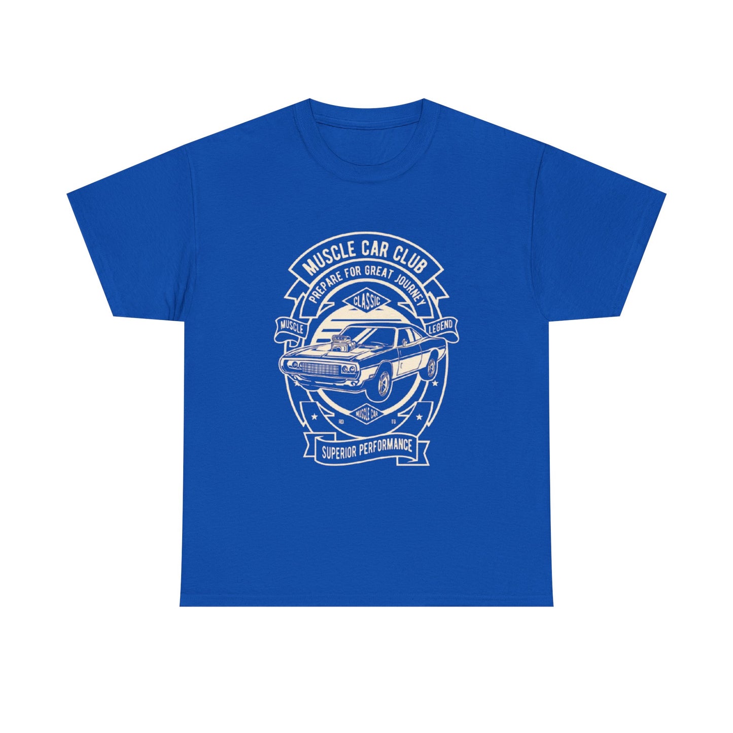 Muscle Car Club Unisex Heavy Cotton Tee - Perfect Gift for Car Enthusiasts