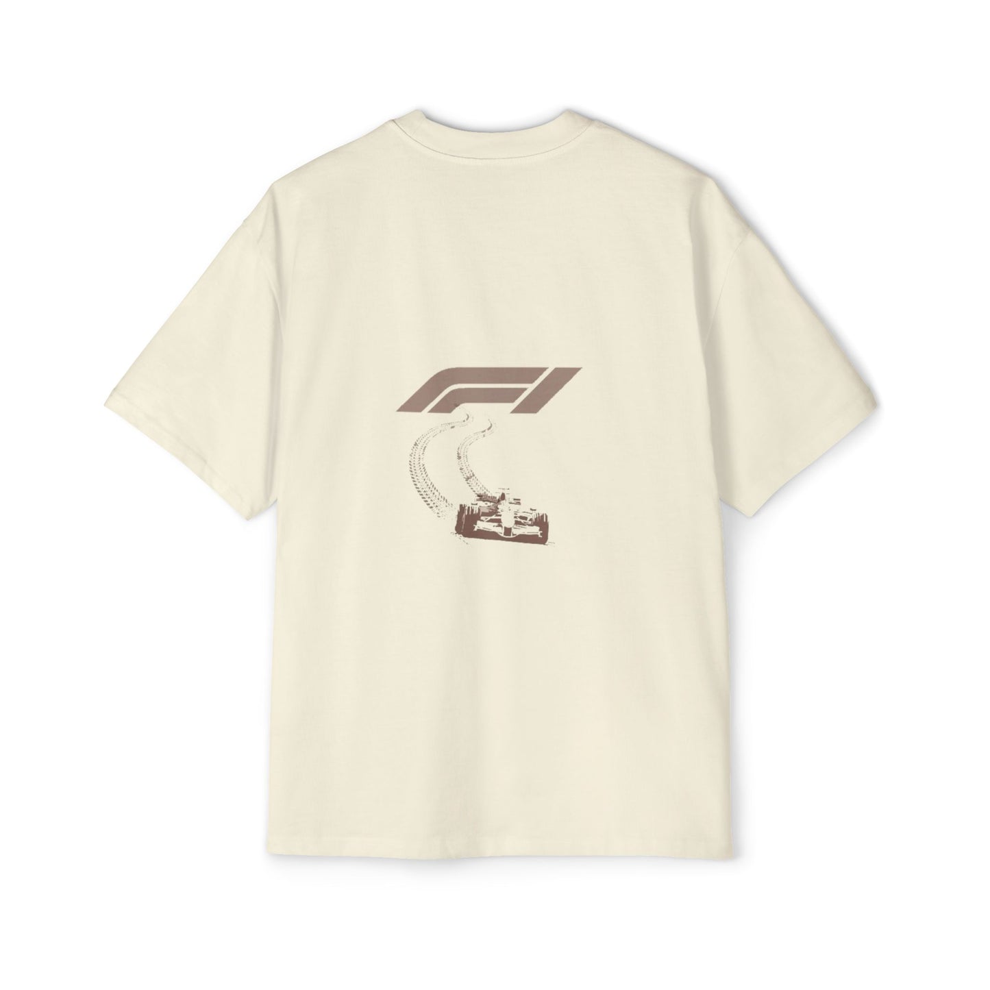 Men's Heavy Oversized Tee - Stylish Racing Graphic Tee for Motorsports Enthusiasts