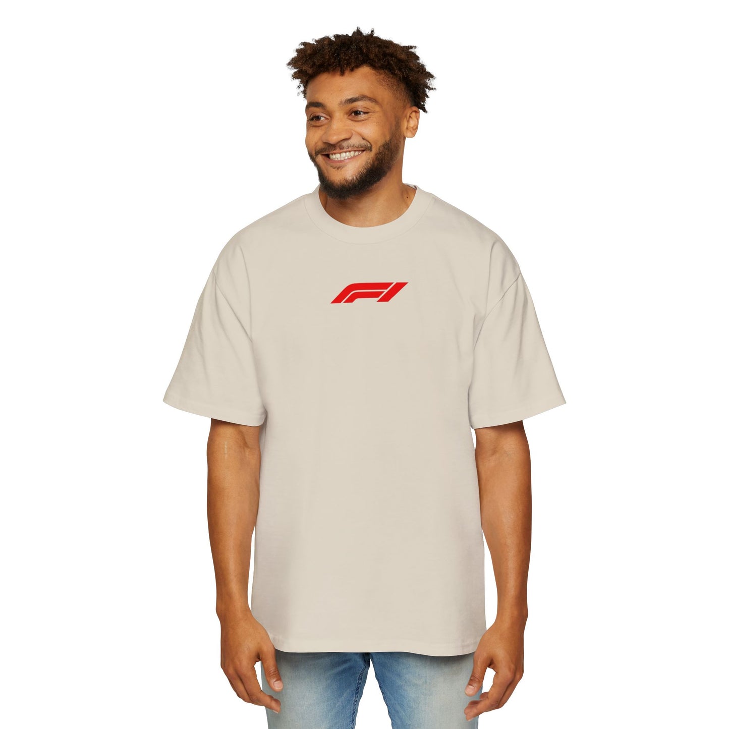 Men's Oversized Racing Tee - Ayrton Senna Tribute