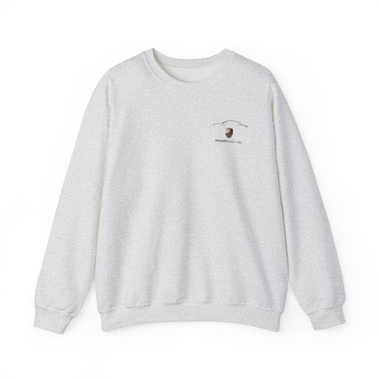 Porsche Logo Unisex Crewneck Sweatshirt - Heavy Blend Vintage Style