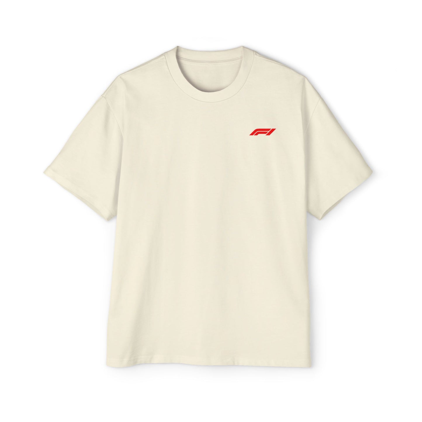 Men's Heavy Oversized Tee - Stylish Racing Graphic Tee for Motorsports Enthusiasts