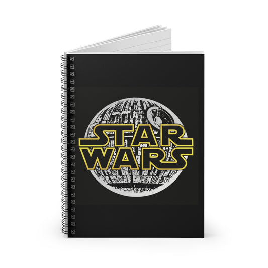 Star Wars Themed Spiral Notebook - Ruled Line for Fans and Creators