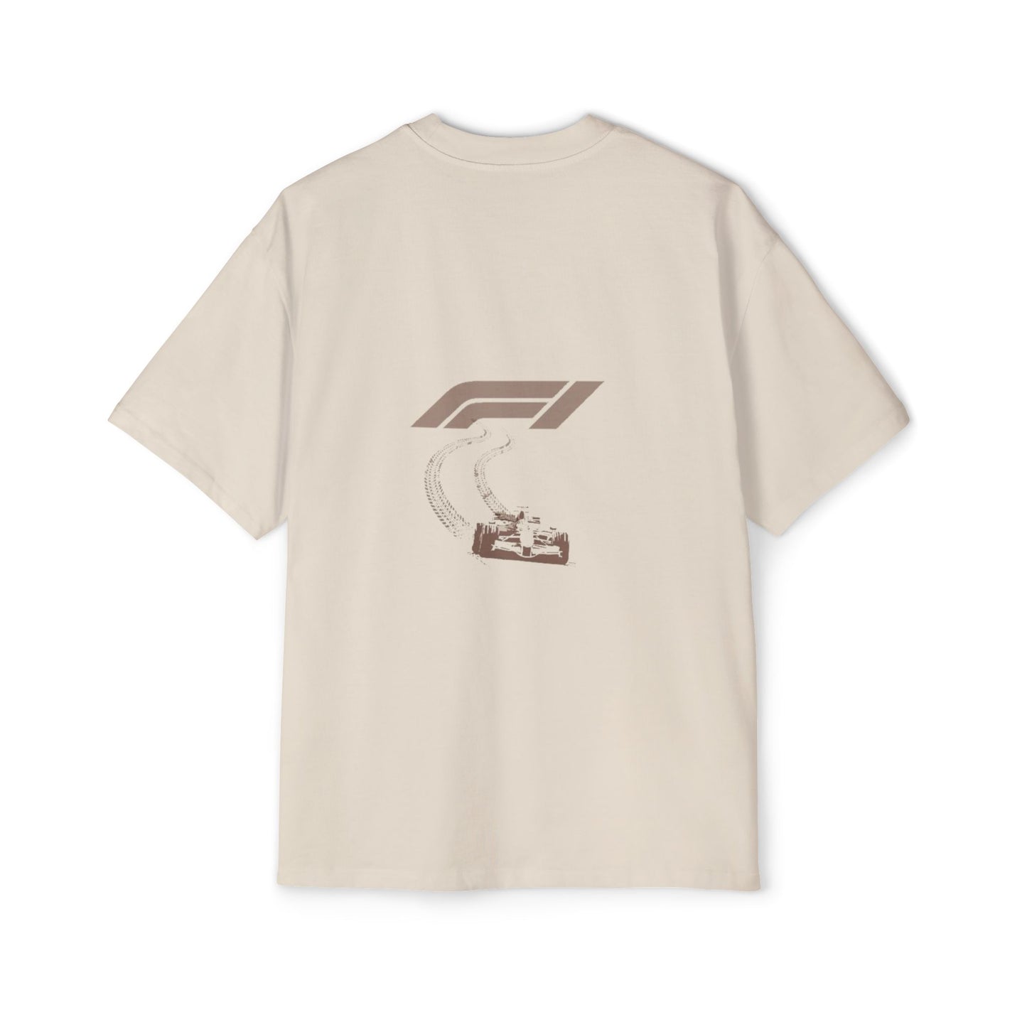 Men's Heavy Oversized Tee - Stylish Racing Graphic Tee for Motorsports Enthusiasts