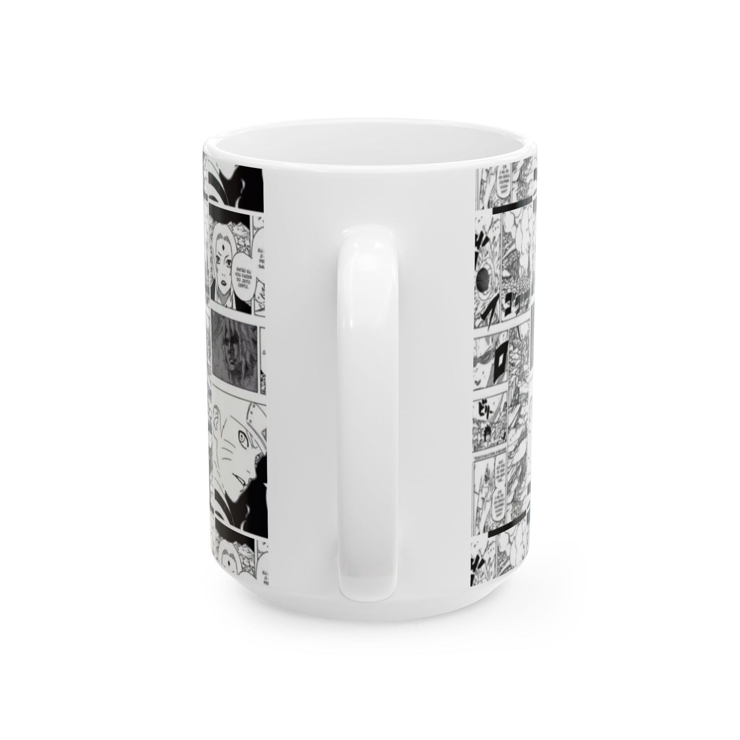 Naruto Manga Comic Ceramic Mug - 11oz & 15oz - Perfect Gift for Anime Lovers
