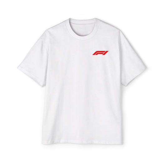 Men's Oversized F1 Tee - #16 Charles Leclerc Racing Shirt