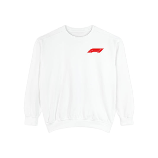 Charles Leclerc Formula 1 Sweatshirt - Unisex Garment-Dyed Crew