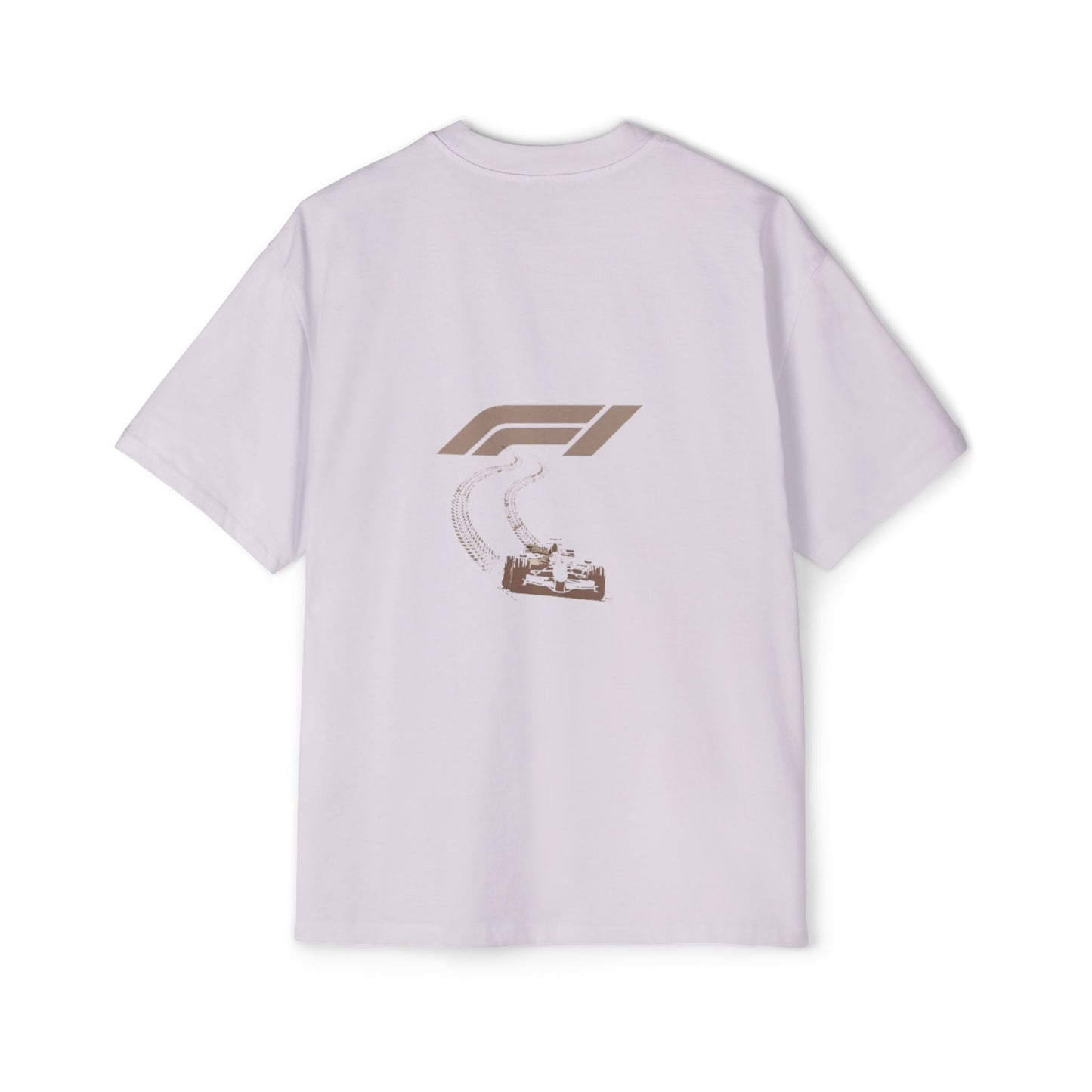Men's Heavy Oversized Tee - Stylish Racing Graphic Tee for Motorsports Enthusiasts