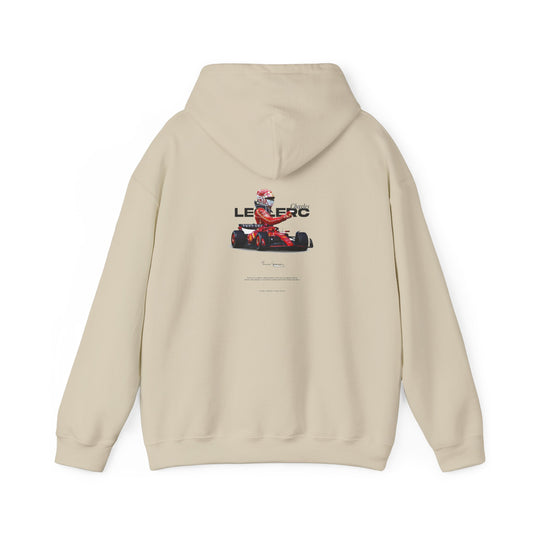 Unisex Heavy Blend™ Hooded Sweatshirt - Leclerc Racing Graphic