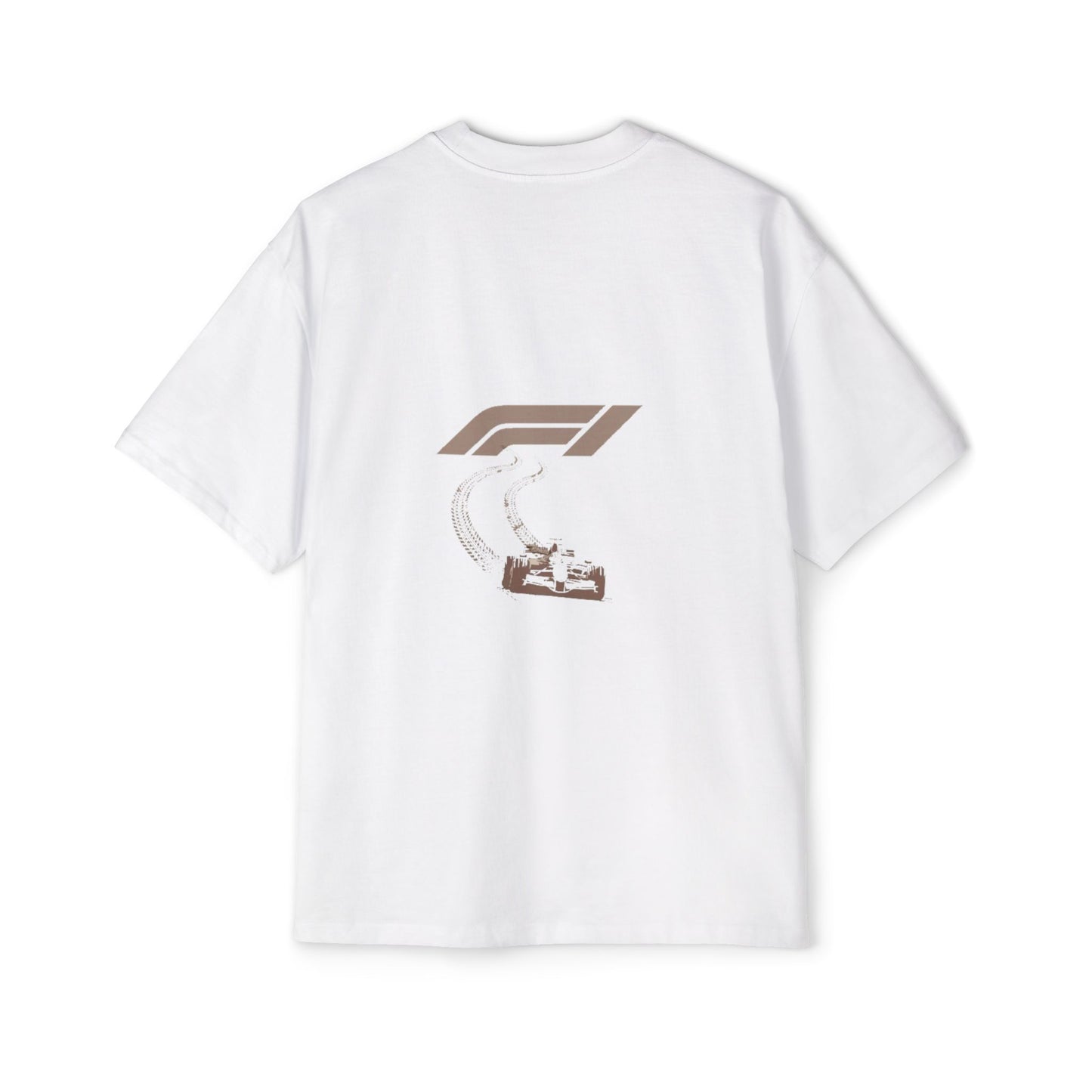 Men's Heavy Oversized Tee - Stylish Racing Graphic Tee for Motorsports Enthusiasts