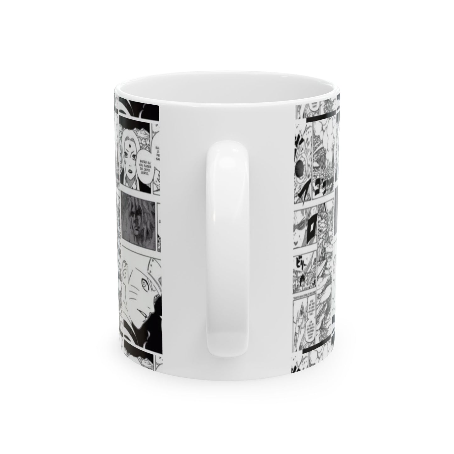 Naruto Manga Comic Ceramic Mug - 11oz & 15oz - Perfect Gift for Anime Lovers